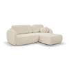 ECKSOFA Olena - Beige (Sicuro 55) - Beige, Holzwerkstoff (248/174cm)