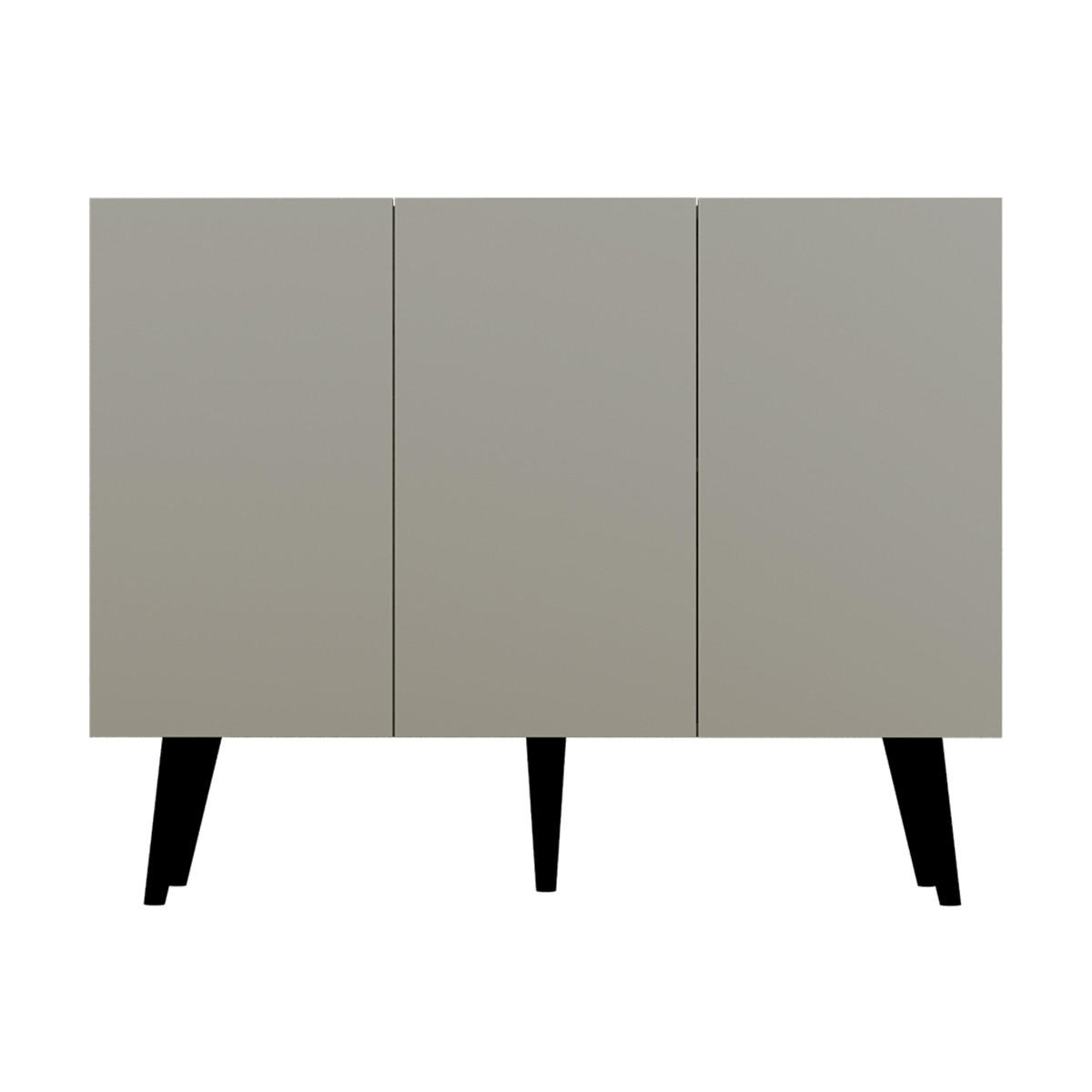 SIDEBOARD Toronto Grau - Grau, Holzwerkstoff (120/95.5/40cm) - Petits-meubles