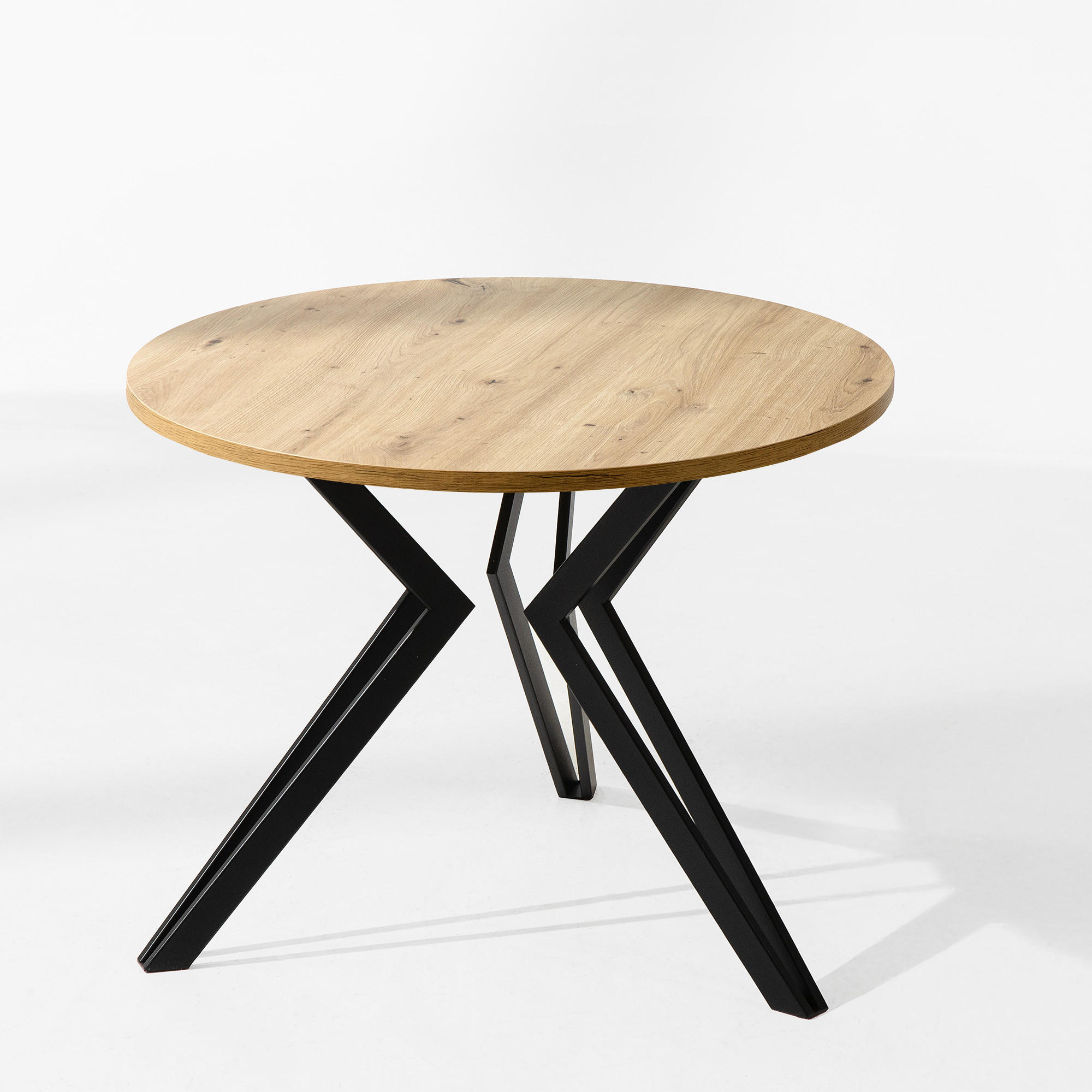 COUCHTISCH TETRO Kaffeetisch - Eiche Artisan, Holzwerkstoff/Metall (65/65/51cm) - KONSIMO®