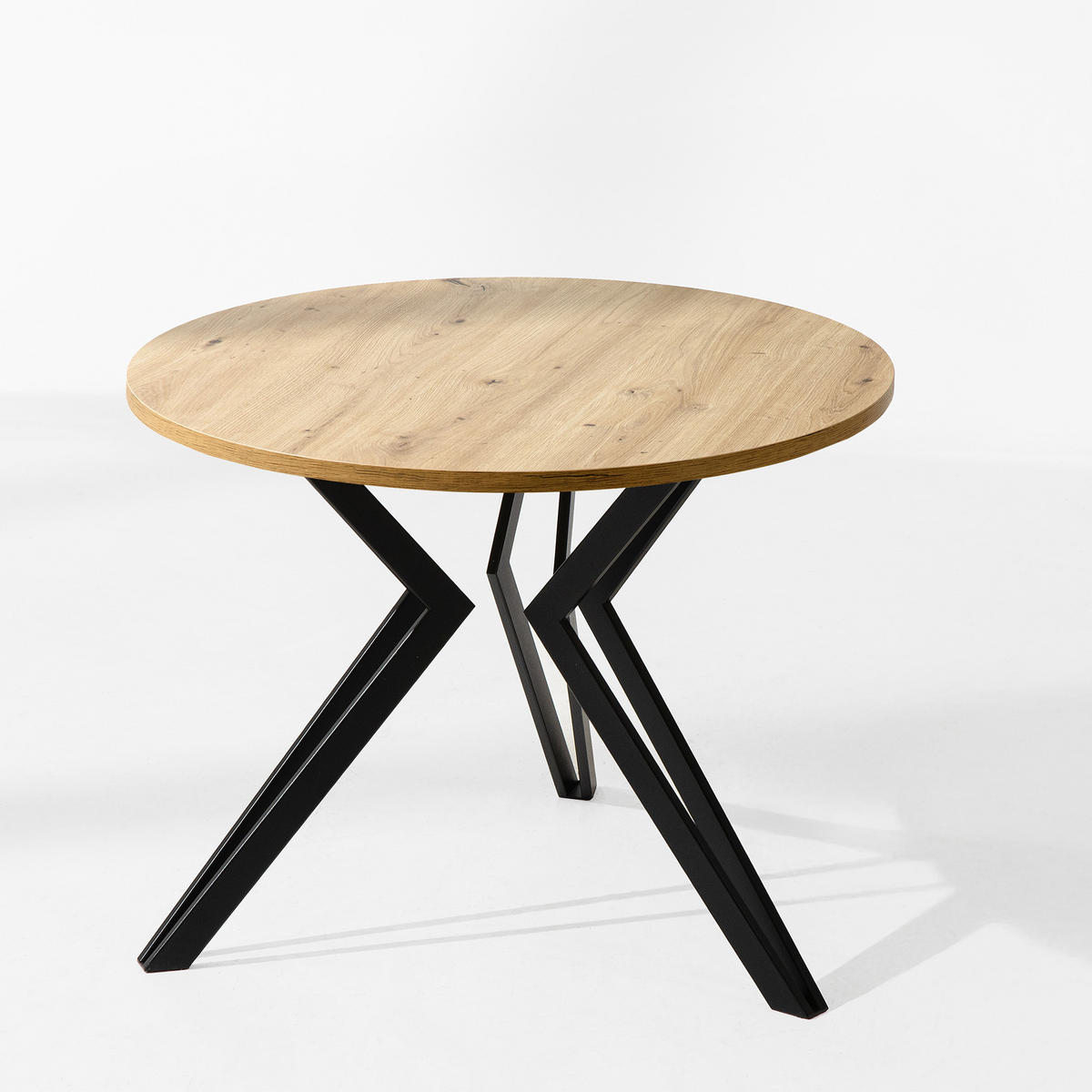 COUCHTISCH TETRO Kaffeetisch - Eiche Artisan, Holzwerkstoff/Metall (65/65/51cm) - KONSIMO®