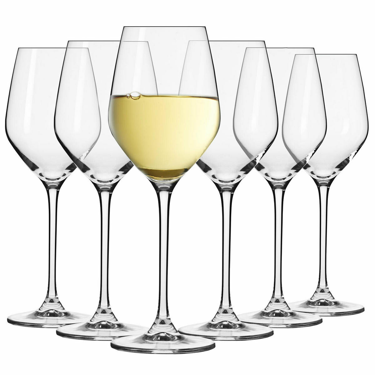 WEINGLÄSER, 6er-Set, 200 ml - Transparent, Glas (0.2L) - Krosno Glass