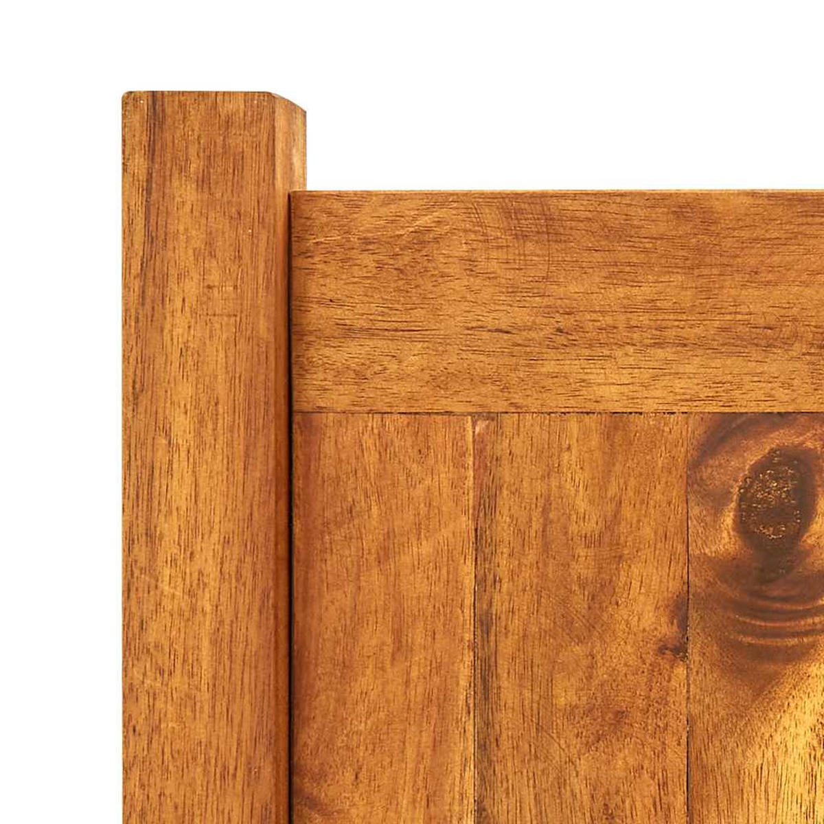 GARTEN-HOCHBEET Akazienholz 200/50/25 Cm - Braun, Holz (50/25/200cm) - vidaXL