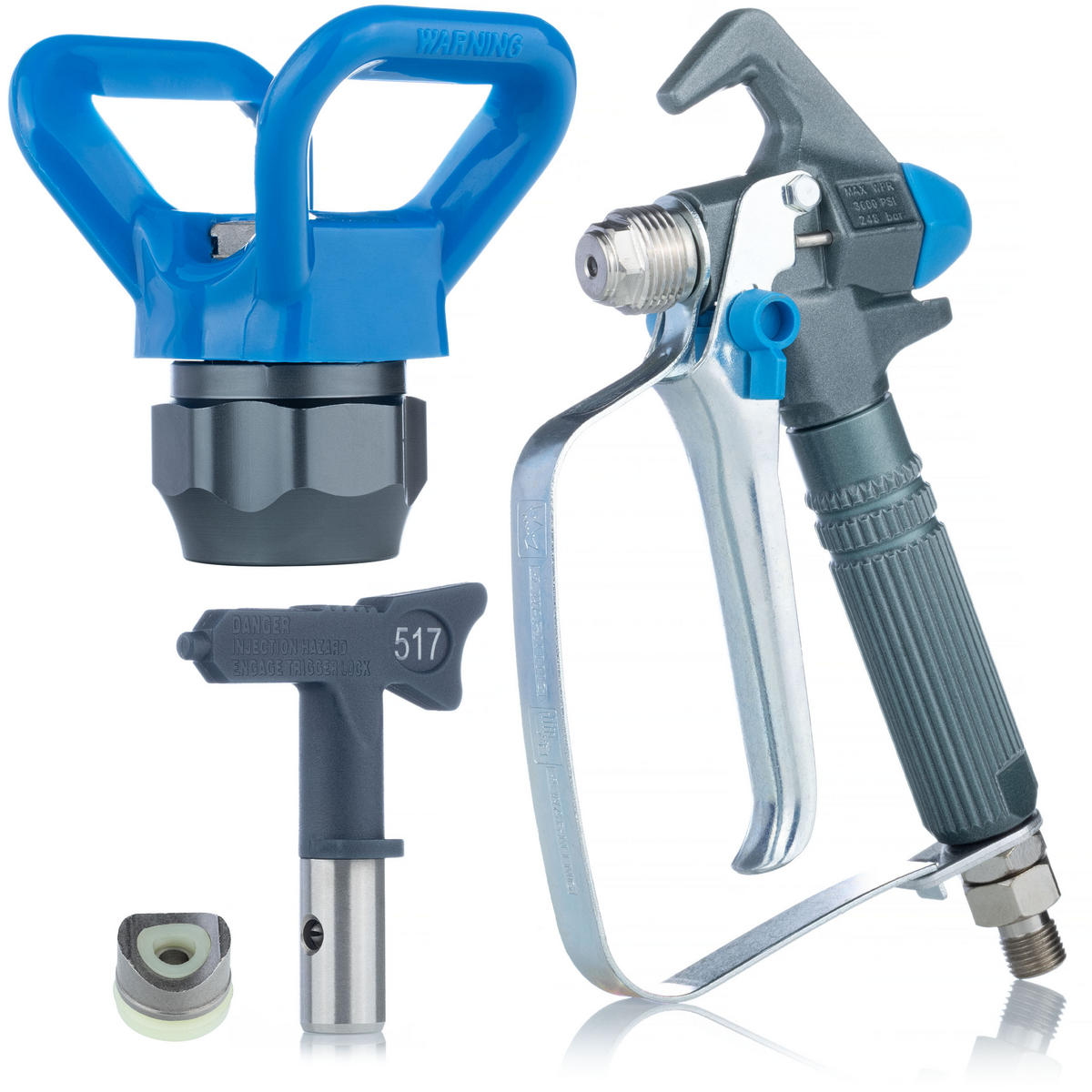 FARBSRITZGERÄT Surge WF - 1800 W, 20 MPa, 2 l/min, max. Düse 0,019” - Multicolor, Kunststoff