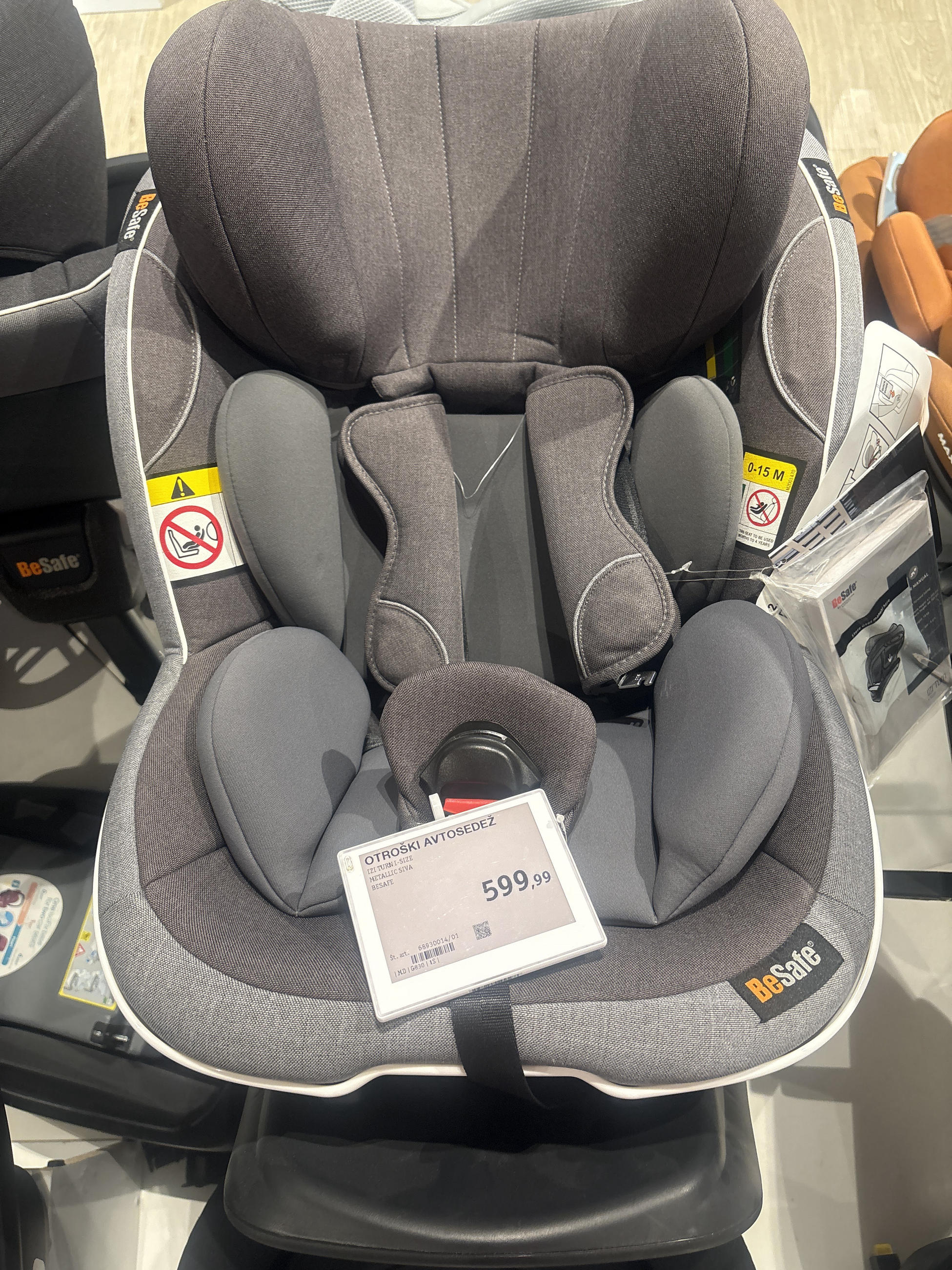 otroški avtosedež besafe izi turn i size - Besafe