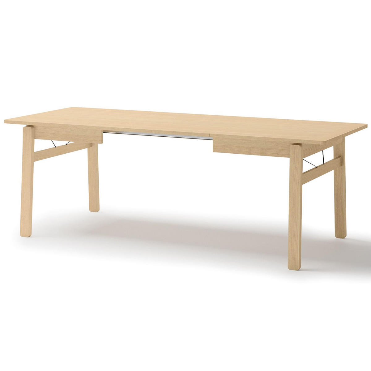 ESSTISCH Plot ausziehbar Helle Eichenholzoptik, 149 x 269 x 85 cm - Beige, Holz/Holzwerkstoff (85/149/77cm) - Selsey
