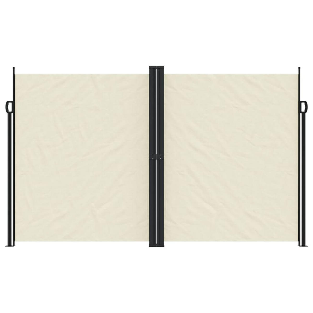 SEITENMARKISE Ausziehbar Creme 200x1200 cm - Creme, Textil (1200/200/1200cm) - furnicato