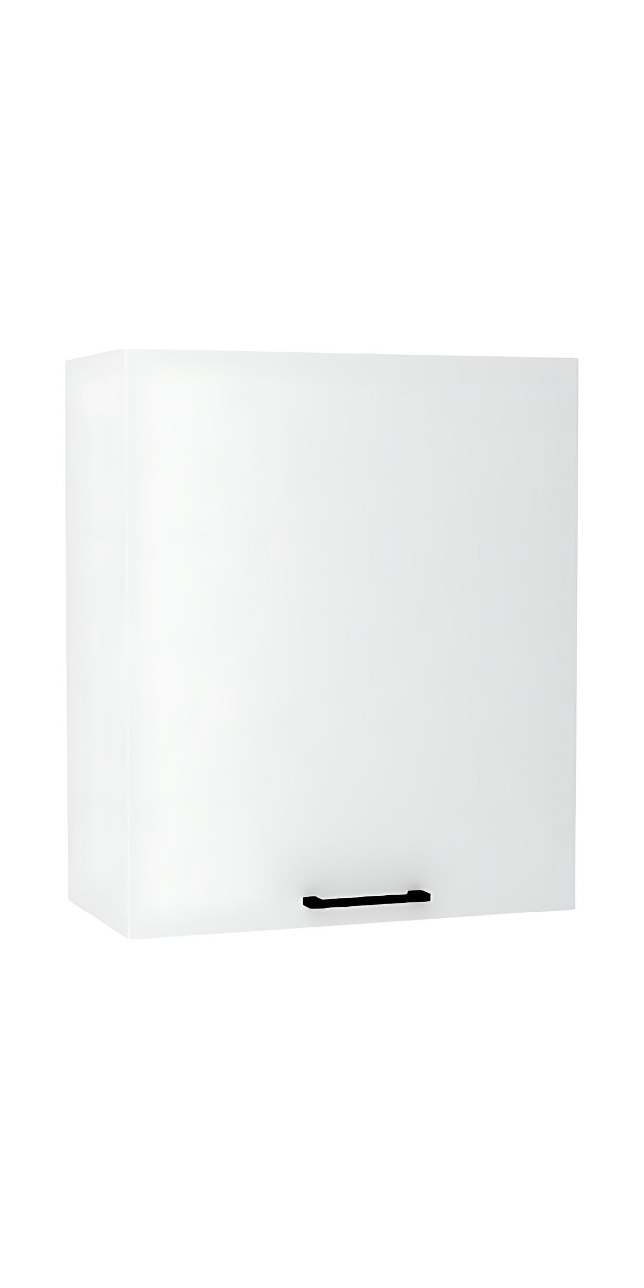 HÄNGESCHRANK W60 P/L - Morvex - Praktisches Stauraum Konzept - Weiß, Holz/Metall (60/72/30cm) - ROYAL24_MARKT