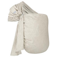 BABYTRAGETUCH Ring-Sling kbA - Sandfarben/Creme, Textil (70/0.1/200cm) - Hoppediz