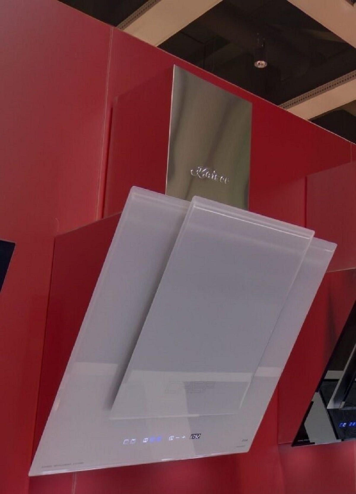 DUNSTABZUGSHAUBE AT 8409 FW Eco 80 cm Weiß - Weiß, Glas/Metall (80/103/45cm) - Kaiser Küchengeräte