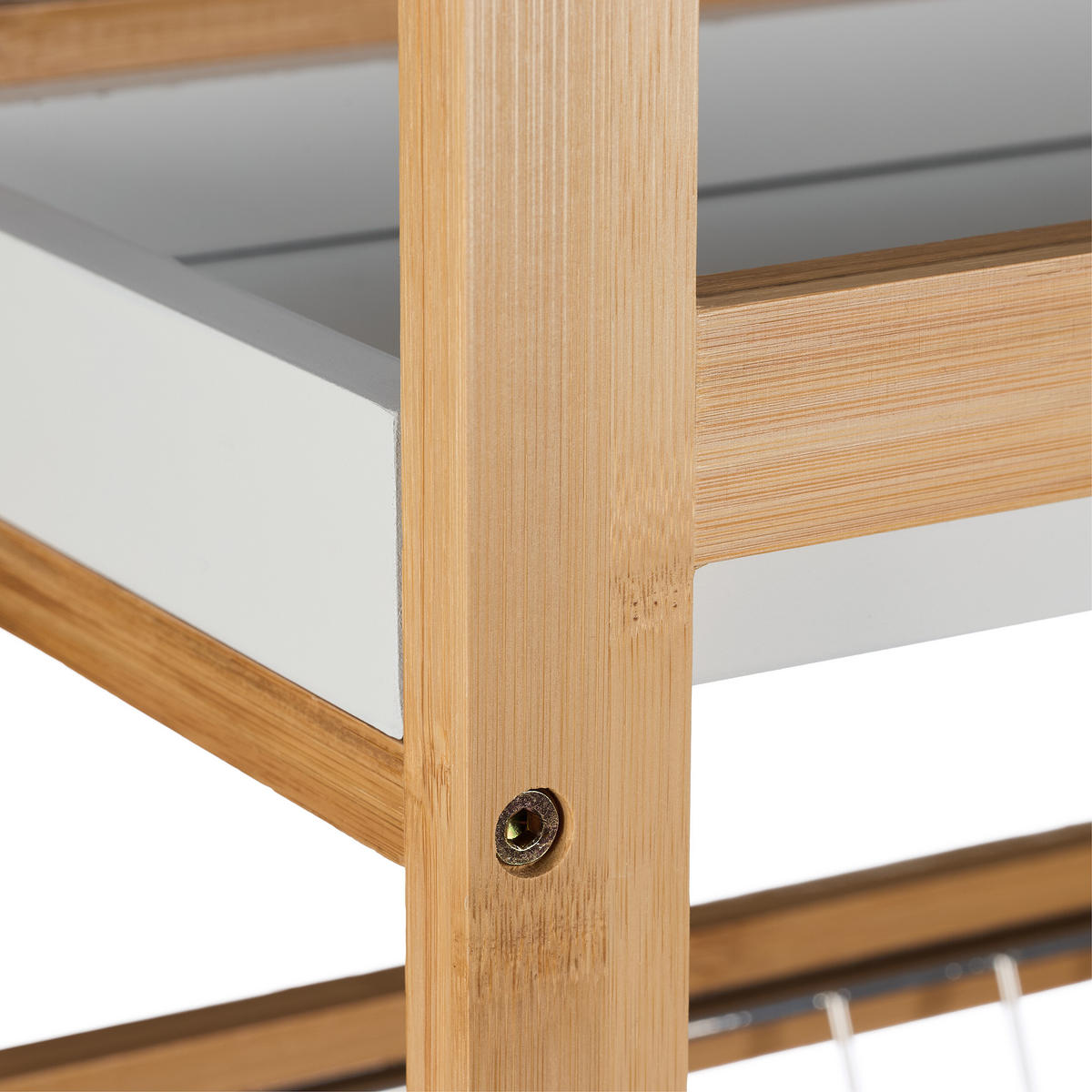 NISCHENWAGEN - Multicolor, Holz/Holzwerkstoff (22/83/40cm) - Relaxdays