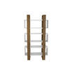 BÜCHERREGAL Reina - Weiß/Braun, Holzwerkstoff (80/150/29.5cm) - Decorotika