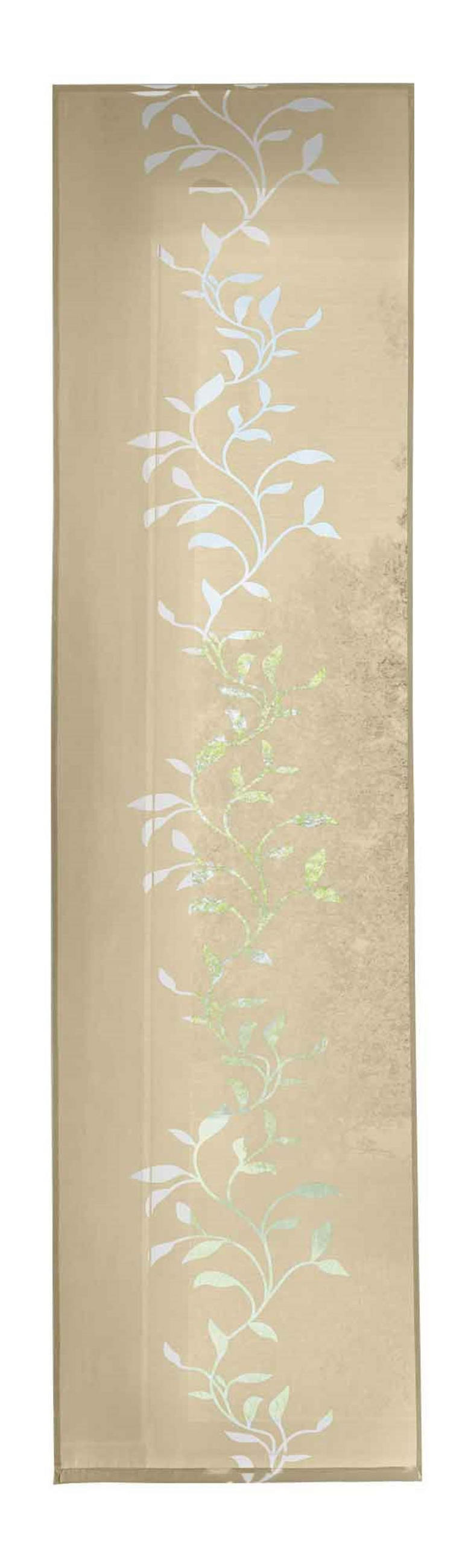 FLÄCHENVORHANG HxB 245x60 Sand - Sandfarben, Textil (60/245cm) - Gardinenbox