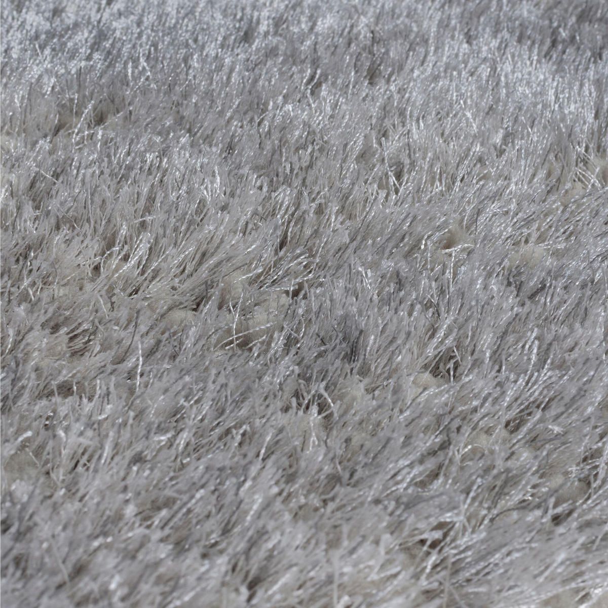TEPPICH Hochflor Modern-Design, superweich ORWELL, Silber 120x170 cm - Silberfarben, Textil (120/170cm) - KADIMA DESIGN