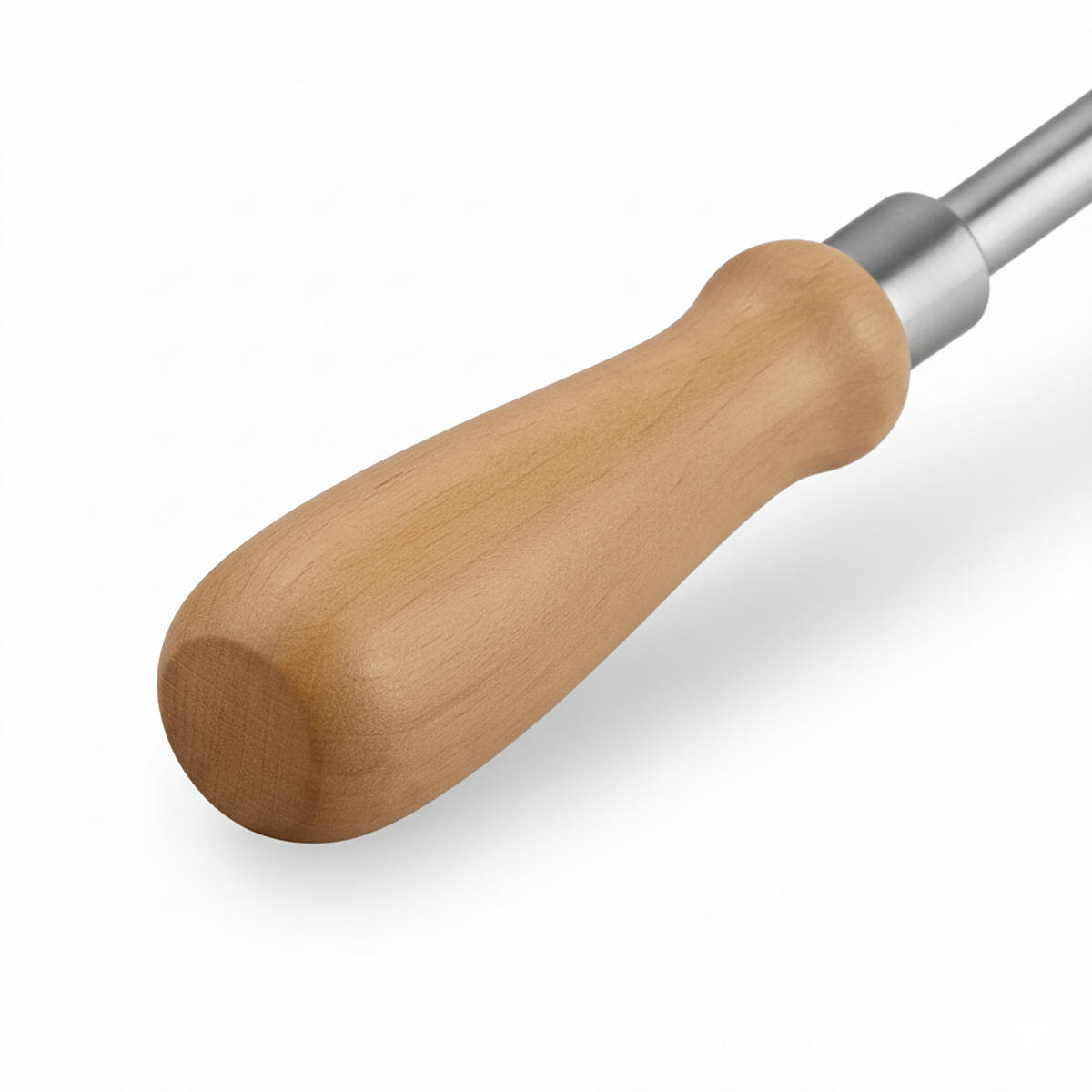 ASCHEKRATZER - Silberfarben, Holz/Metall (11/4.5/58.5cm) - Relaxdays