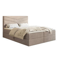 BETT Beige G6 Mit Bettkasten 180x200 cm - Beige, Textil (180/200cm) - Sepro Meble