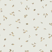 VLIESTAPETE Braylynn, kleine Blumen 50 cm x 10 m, Grün - Grün, Papier (50/1000cm) - Lilipinso