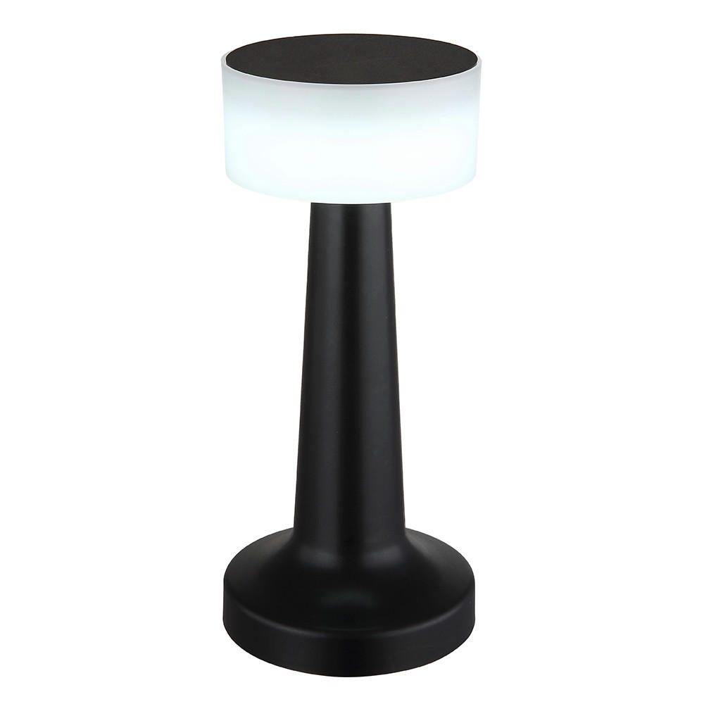 LED TISCHLEUCHTE Angelika Schwarz - Schwarz, Kunststoff (9.5/9.5/21.5cm) - Globo Lighting