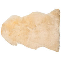 SCHAFFELL Uluru 100/110/65 cm - Beige, Fell (65/100cm) - Beliani
