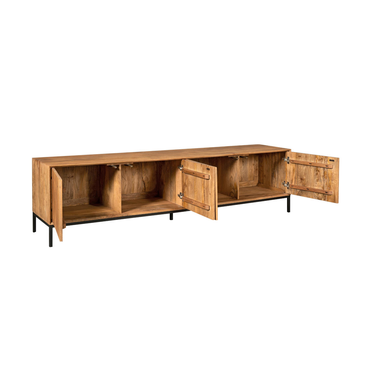 TV-MÖBEL Madison Braun 45/210/55 cm - Braun, Holz (210/55/45cm) - Starfurn