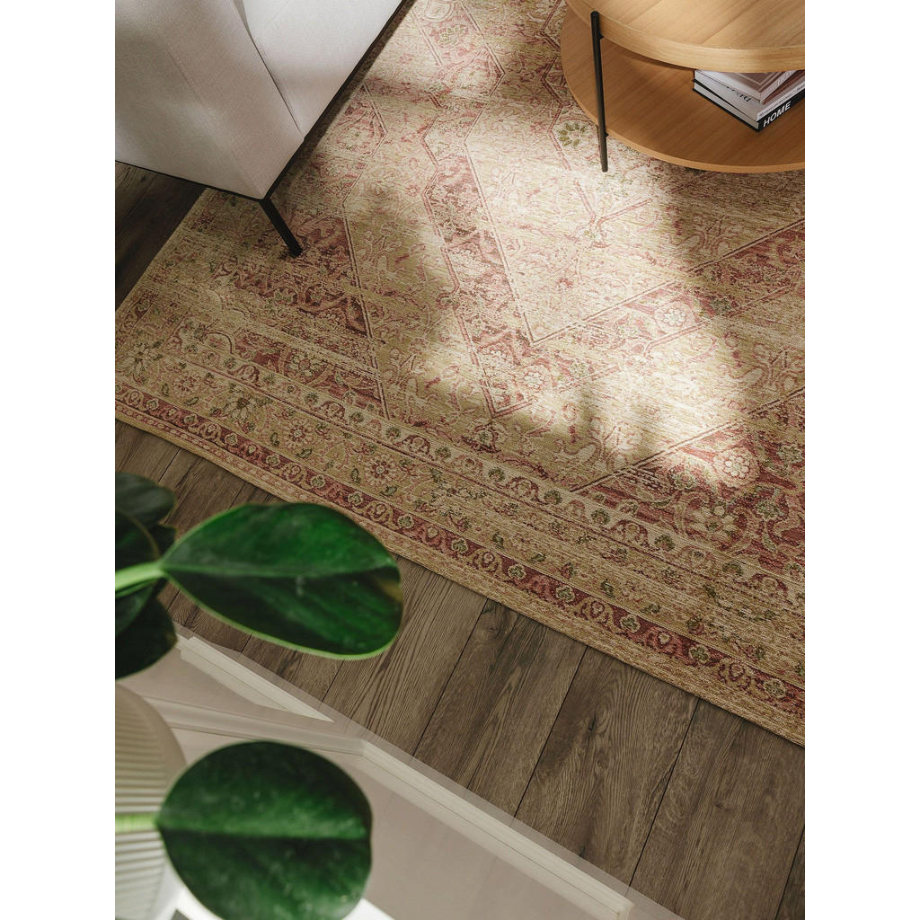 Thumbnail - benuta Nest Flachgewebeteppich, Rosa, Textil, Patchwork, Rechteckig, 240x340 cm, Oeko-Tex® Standard 100, wasserabweisend...