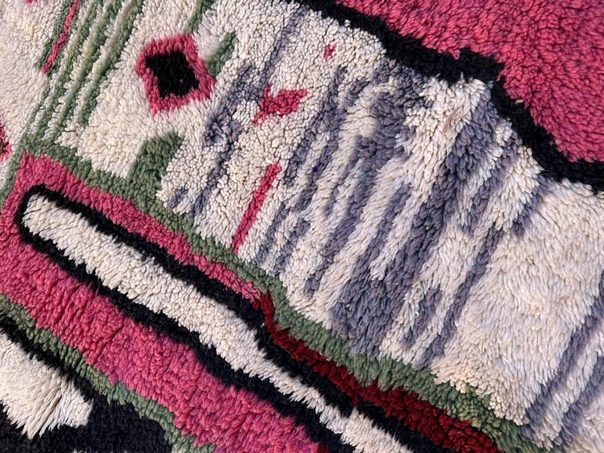 BERBERTEPPICH aus reiner Wolle 203x 292 cm - Multicolor, Naturmaterialien (203/292cm) - AFK Living