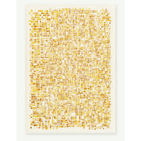 TEPPICH modern Flachgewebe BOXY Gelb 240 x 340 cm - Gelb, Textil (240/340cm) - Novatrend