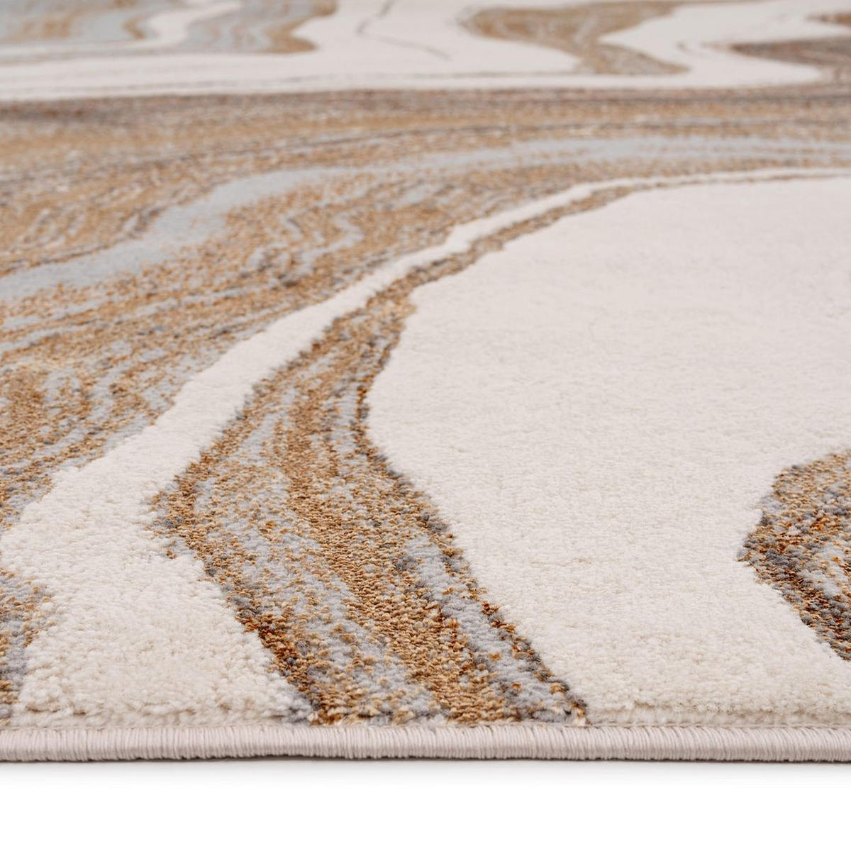 WEBTEPPICH Voyage Voyage Aliz Beige - Beige, Textil (119/170cm) - Kukoon Rugs