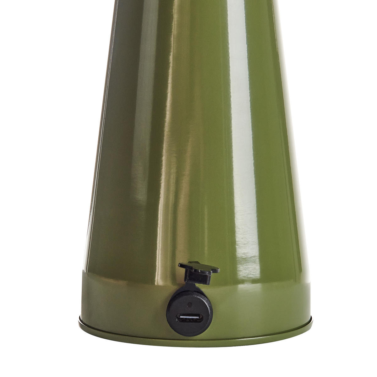 LED-TISCHLEUCHTE Grün Bocono - Grün, Metall (15/15/28cm) - Beliani
