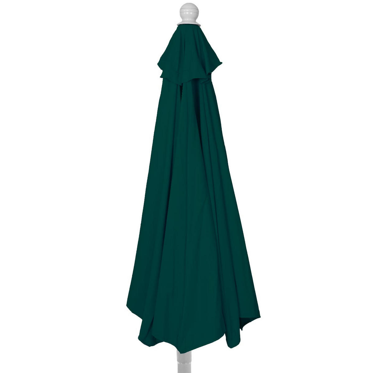 SONNENSCHIRM HALBRUND UV 50+ Grün - Grün, Textil (285/145cm) - MCW