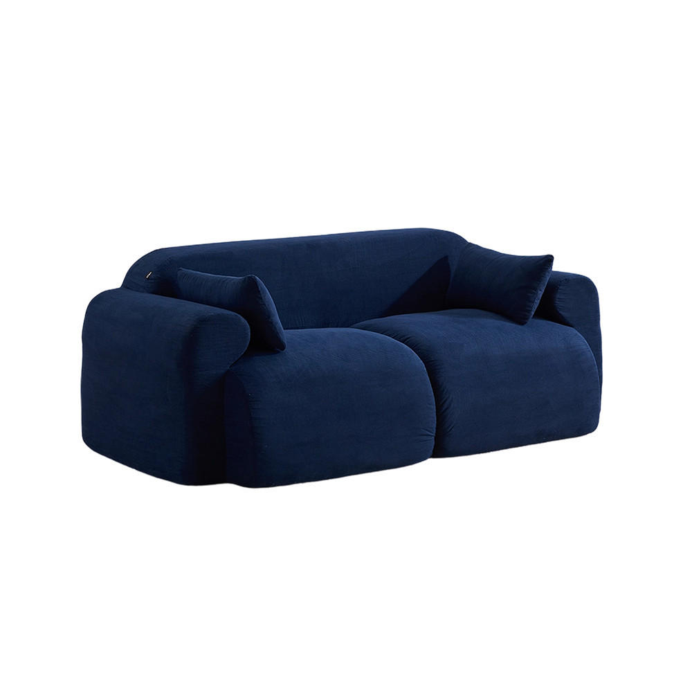 ComfortXL 2-Sitzer-Sofa Dunkelblau 186x76x95 cm