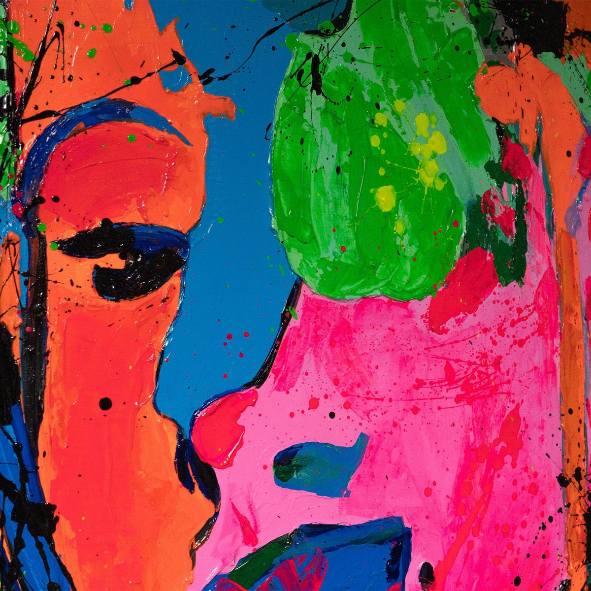GEMÄLDE Emotion Schattenfugenrahmen Weiß 140x100 cm - Weiß, Holz (140/100cm) - YS-art gallery