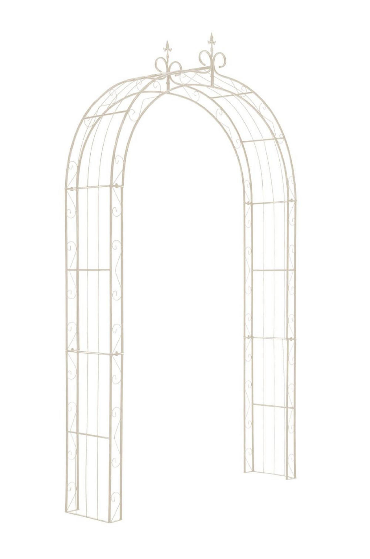 ROSENBOGEN Metall Antik-Creme - Creme, Metall (148/260/34.5cm) - CLP