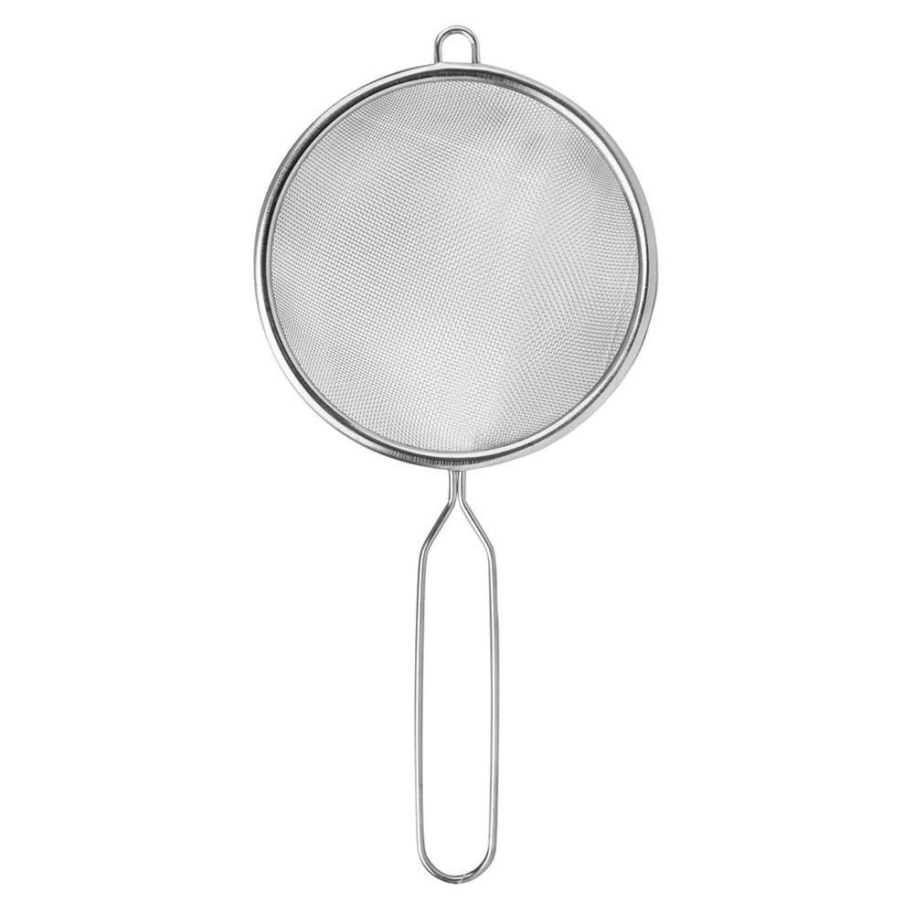 KÜCHENSIEB Silber 10 cm - Silberfarben, Metall (10cm) - Orion 