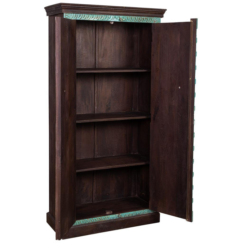 SCHRANK aus Holz 90x40x180 cm - Multicolor, Holz (90/180/40cm) - Wanderlust