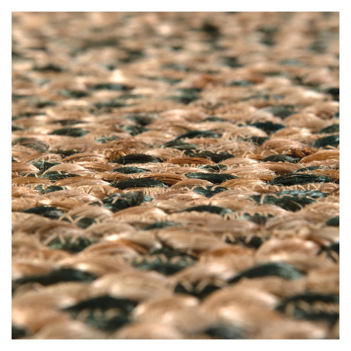 TEPPICH Elliot farn diameter 160 cm - Grün, Textil (160/160cm) - Vivaraise