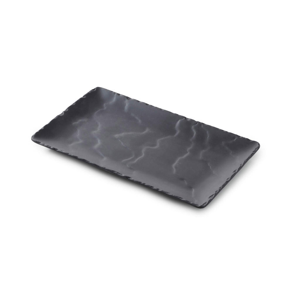 Revol Porcelaine France Burger Schiefer 14x1.5x22 cm