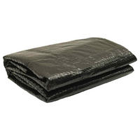 POOLABDECKUNG Schwarz 417 Cm PE - Schwarz, Kunststoff (417/417cm) - vidaXL