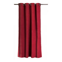 VORHANG Fara rubinrot 135 x 280 cm - Rot, Textil (135/280cm) - Vivaraise