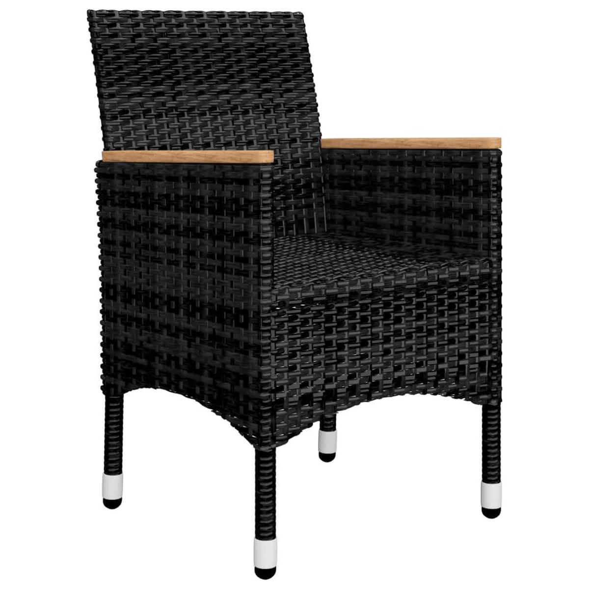 GARTENSET Yalowitz 3-teilig - Schwarz, Metall - Nettlife