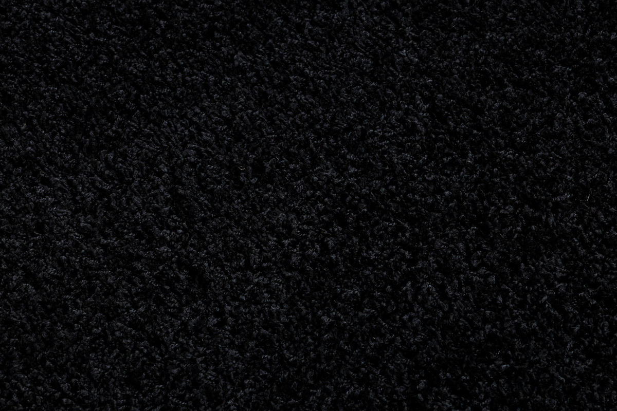 TEPPICH Soffi 100 cm - Schwarz, Textil (100/100cm) - rugsX