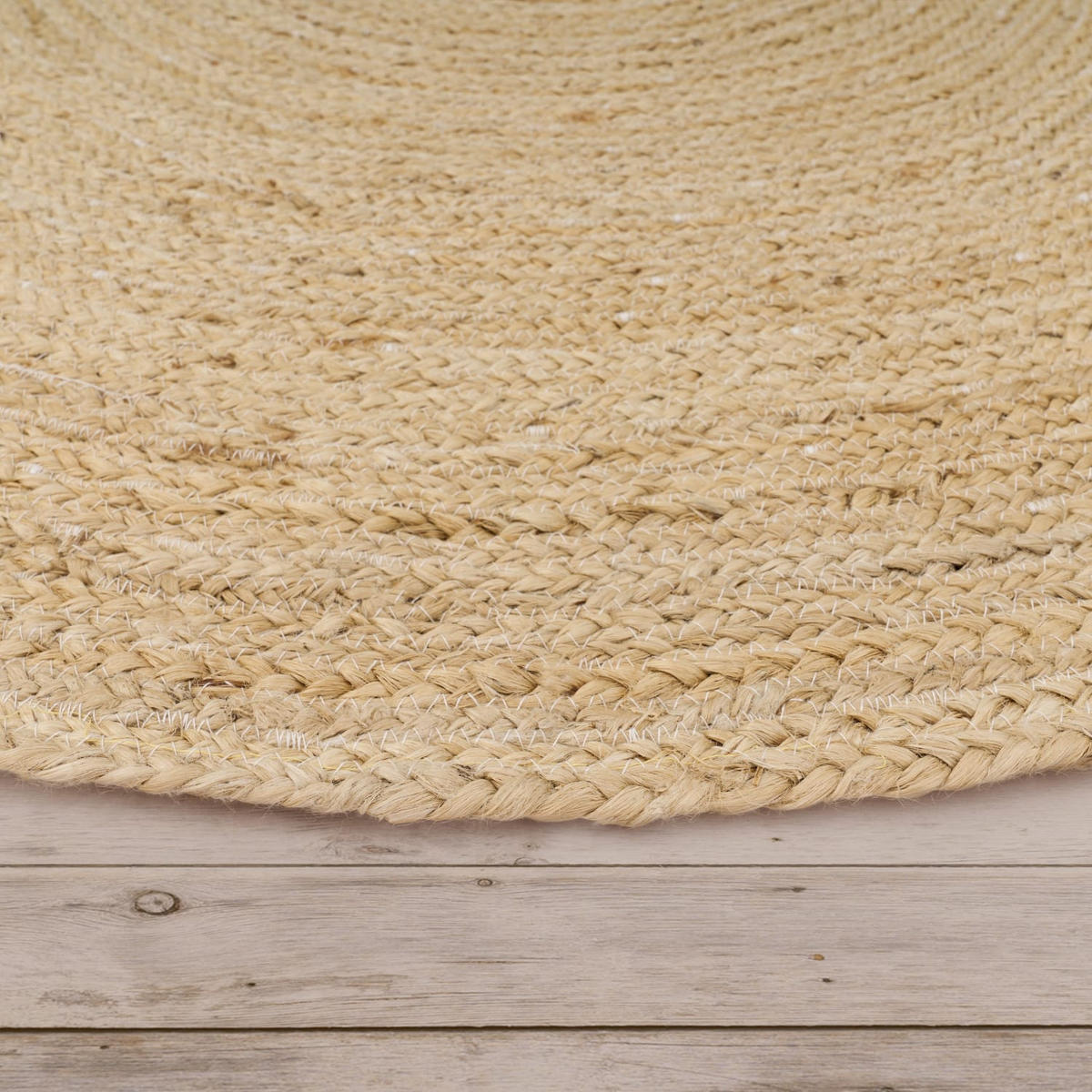 NATURFASERTEPPICH 200/200 cm Viborg 595 - Beige, Naturmaterialien (200/200cm) - Paco Home