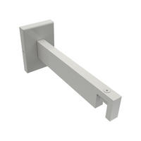 TRÄGER FÜR GARDINENSTANGEN INNENLAUF 14x35 mm, Smartline 1-läufig lang, Weiß - Weiß, Metall (14.5/6.5/4.5cm) - INTERDECO