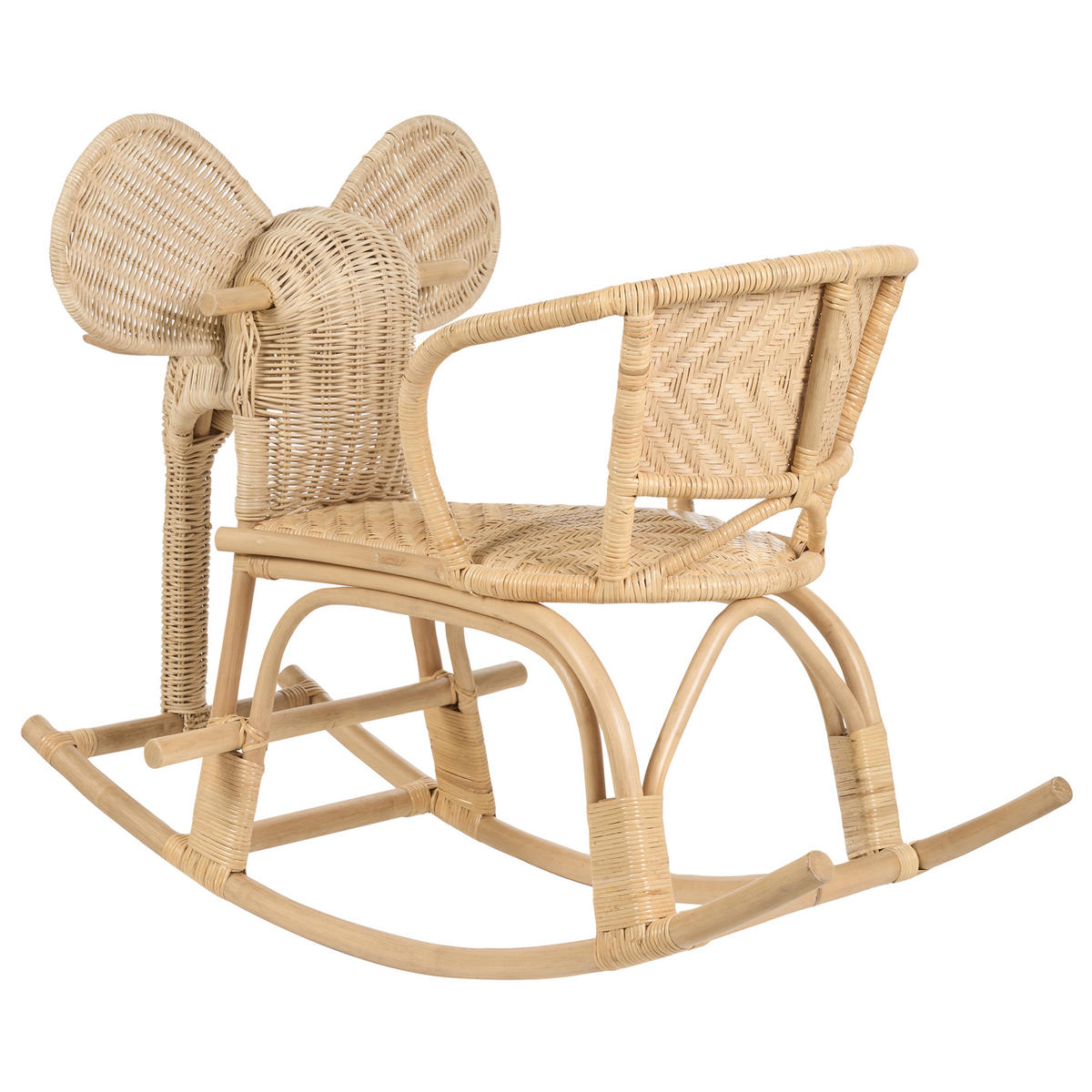 KINDERSESSEL Naturfarben Ampollino - Naturfarben, Naturmaterialien (60/74/100cm) - Beliani