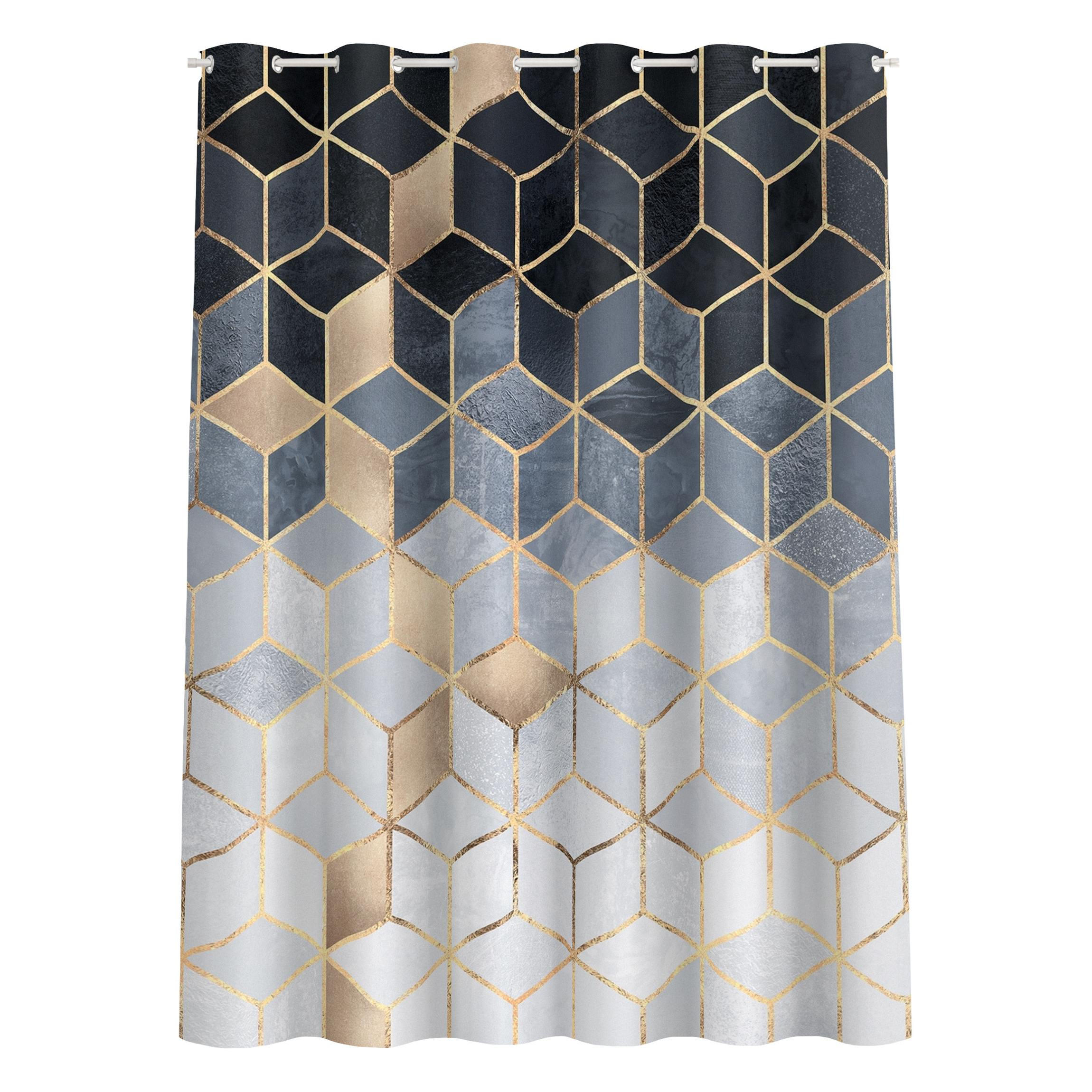 Bilderwelten Duschvorhang Gold 200x180 cm