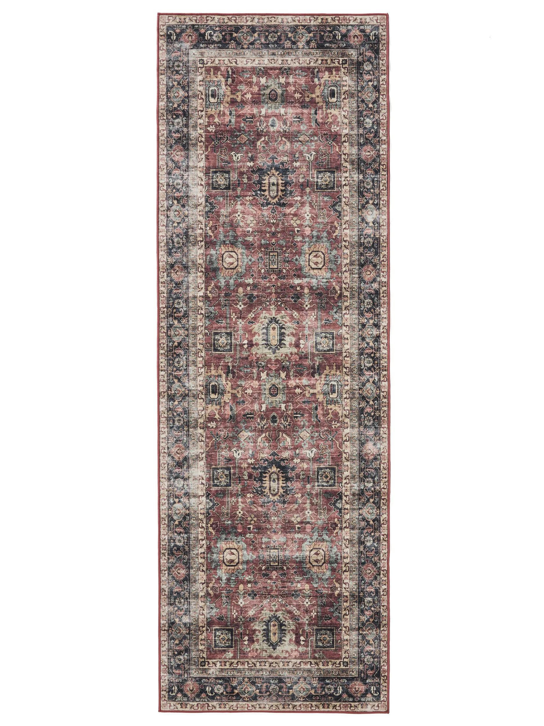 VINTAGE-LÄUFER George waschbar 80x240 cm - Multicolor, Kunststoff (80/240cm) - benuta