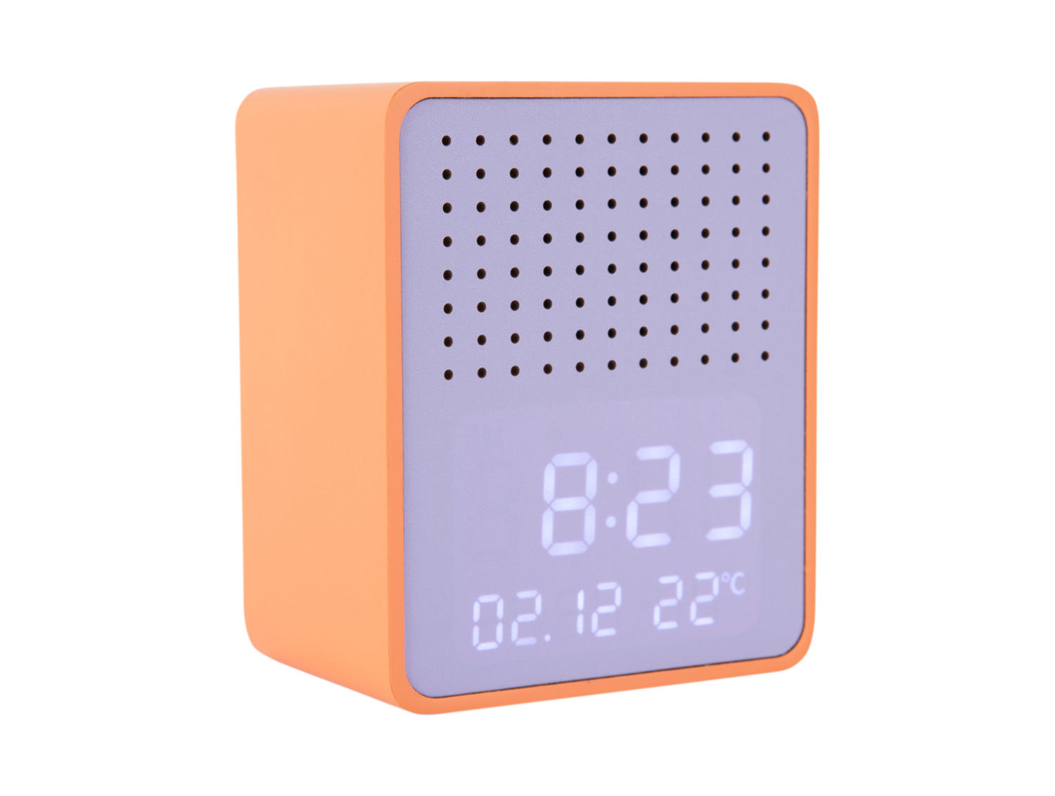 WECKER Funky Vibes 9/6/11 cm - Orange, Holz (6/11/9cm) - Karlsson
