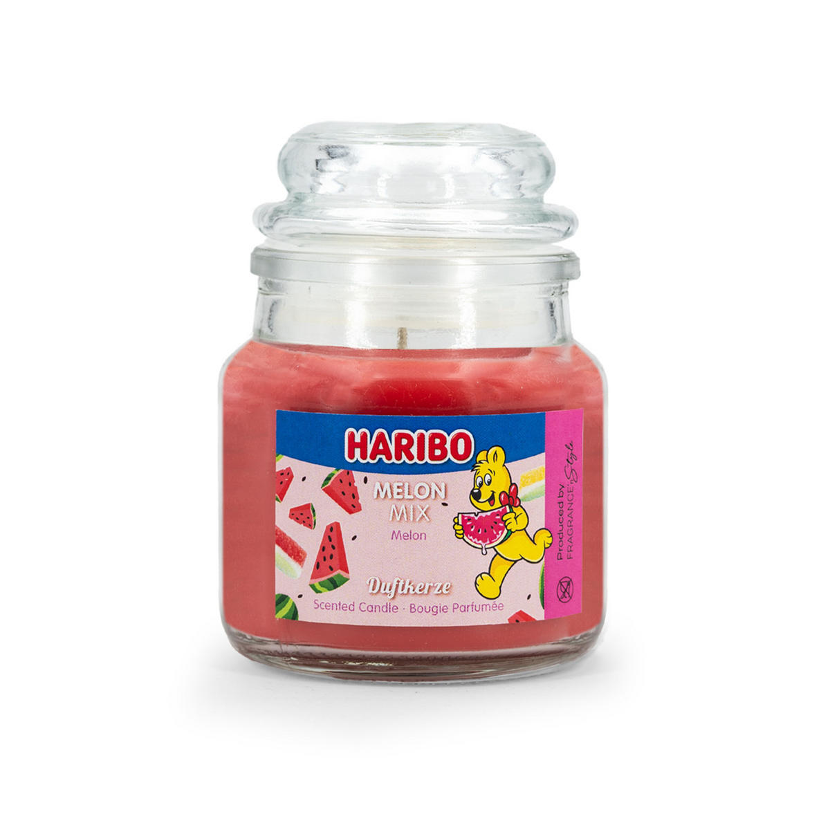 DUFTKERZEN-GESCHENKSET Haribo - Multicolor, Naturmaterialien/Glas (9cm)