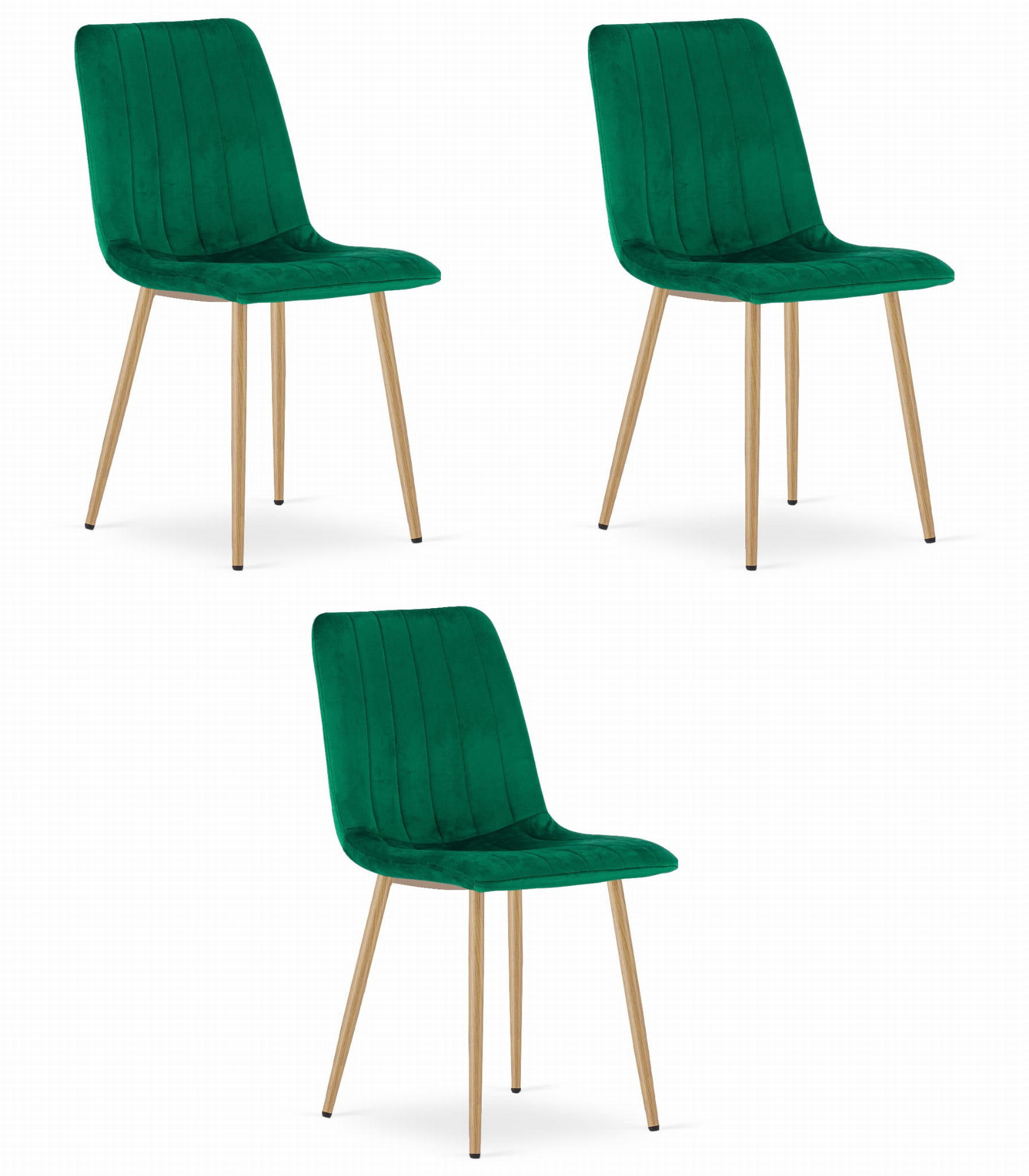 Valora Esszimmerstuhl Dunkelgrün 43x90x51 cm