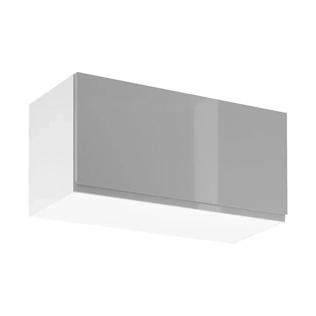 HÄNGESCHRANK – 80 cm – G80K – Velmora – Grau - Grau, Holzwerkstoff (80/36/32cm) - ROYAL24_MARKT