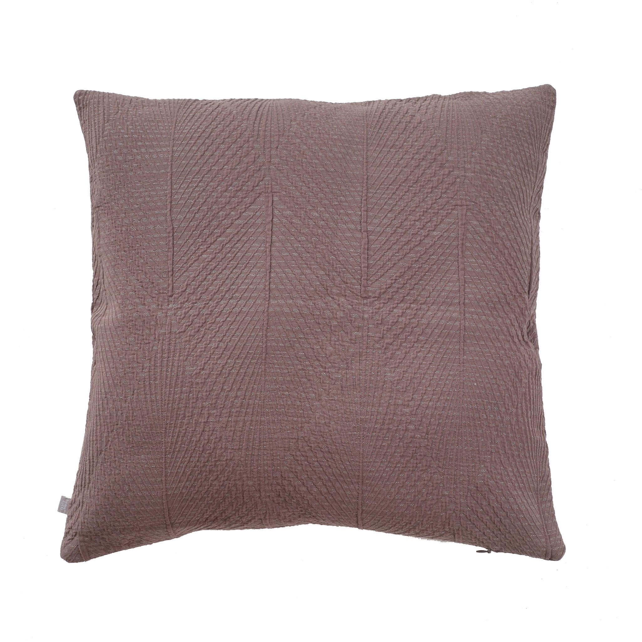 JACQUARD-KISSENBEZUG Mileja - Dunkelgrau, Textil (45/45cm) - home&you